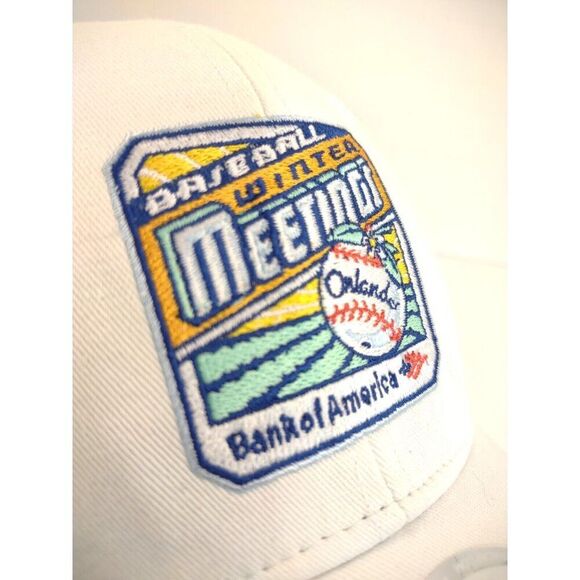 2006 Baseball Winter Meetings Baseball Hat New Era Orlando Bank of America RARE - Picture 13 of 16